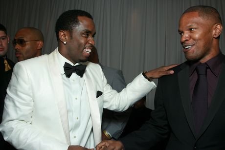 Sean “Diddy” Combs and Jamie Foxx together at a high-profile Hollywood event amidst recent legal controversies.